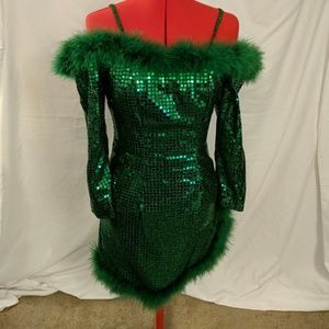 Poison Ivy showgirl costume